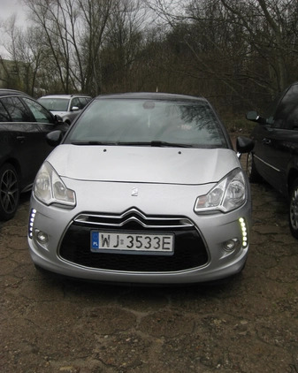 Citroen DS3 cena 22140 przebieg: 164000, rok produkcji 2012 z Warszawa małe 67